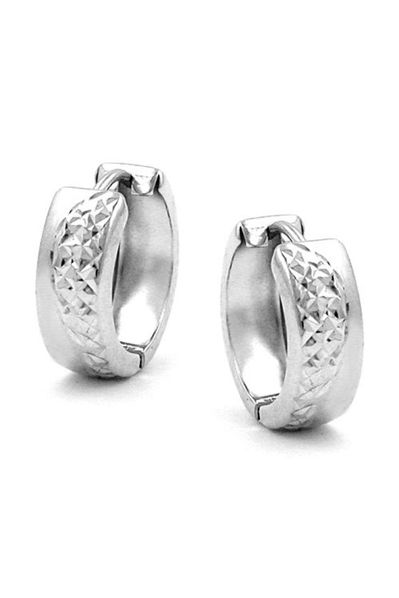 EARRINGS HOOP SILVER 925