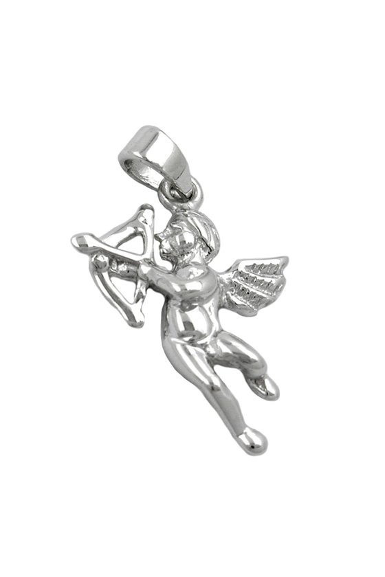 PENDANT ANGEL & BOW SILVER 925
