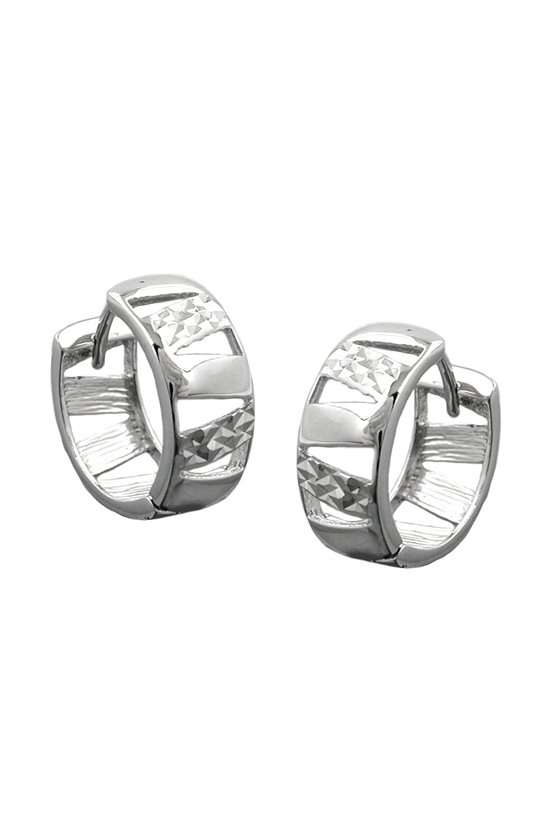 EARRINGS HOOP SILVER 925