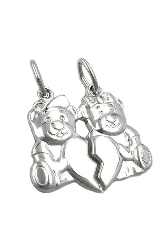 PENDANT FRIENDSHIP BEARS SILVER 925