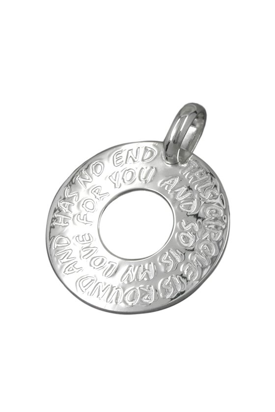 PENDANT THIS CIRCLE IS ROUND.. SILVER 925