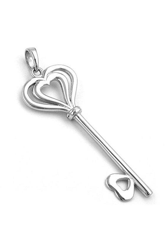 PENDANT KEY SILVER 925