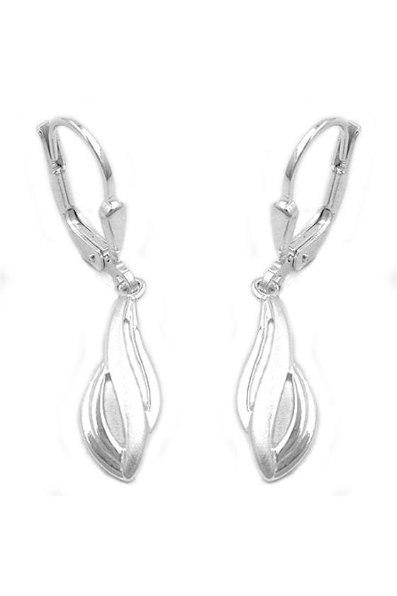 EARRINGS LEVERBACK FANTASY SILVER 925