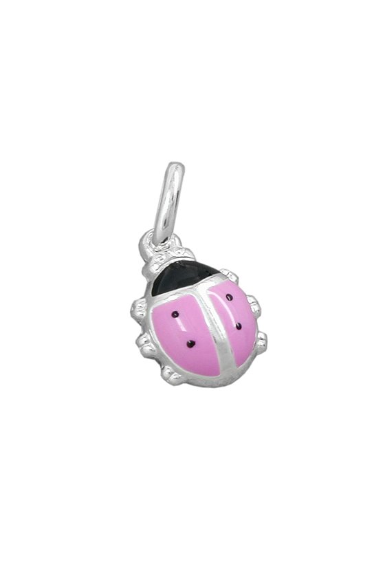 PENDANT LADYBIRD PINK SILVER 925
