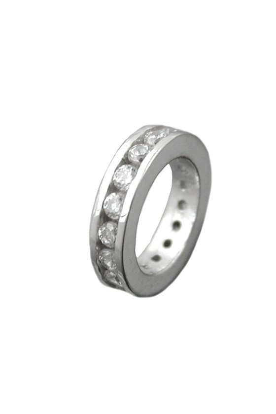 PENDANT BABTISM RING CZ SILVER 925