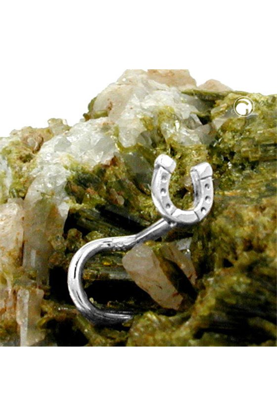 NOSE SCREW HORSE SHOE SILVER 925