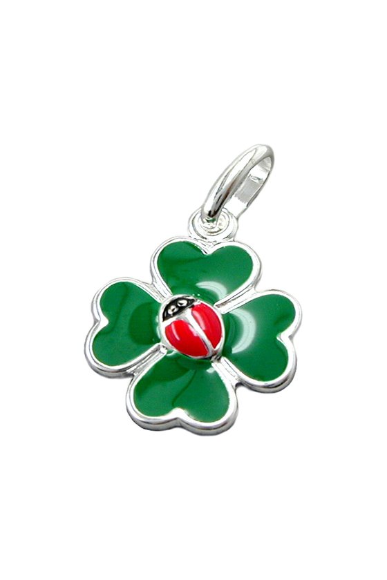 PENDANT CLOVER LEAF BEETLE SILVER 925