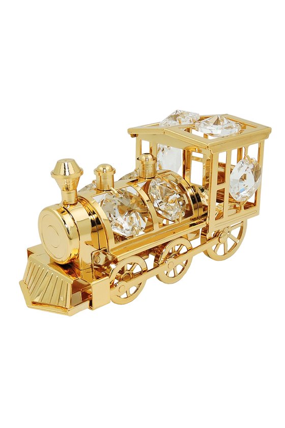 LOCOMOTIVE WITH CRYSTAL ELEMENTS