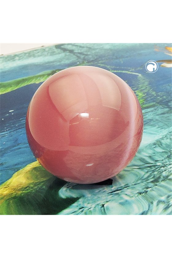 HYPERION GLASS BALL ROSE