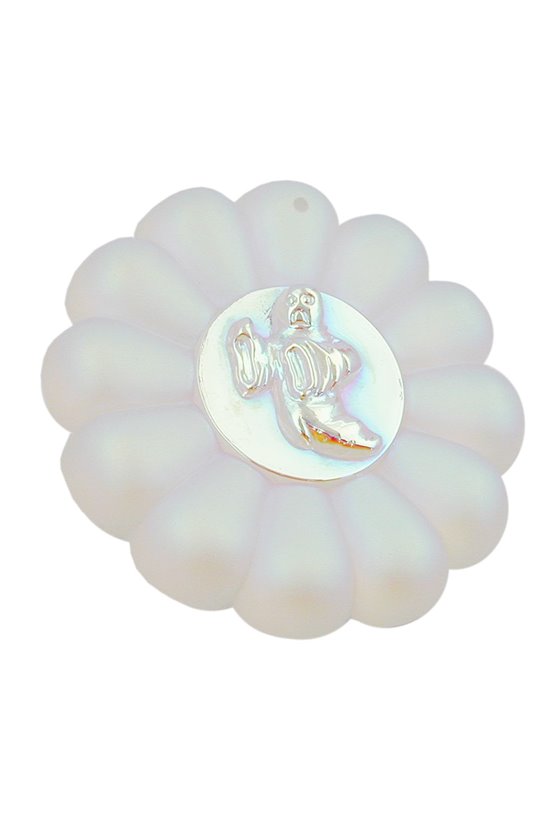 WINDOW DECORATION GHOST FROSTED GLASS WITH AURORA BOREALIS SHIMMERING EFFECT