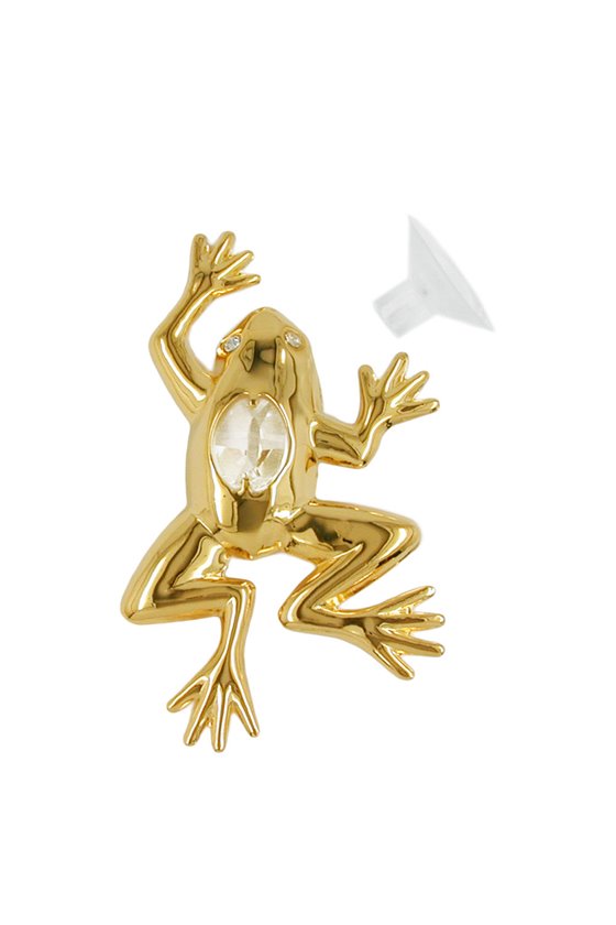 SUNCATCHER FROG WITH CRYSTAL ELEMENTS