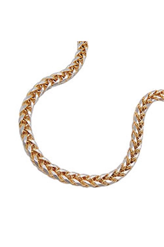 BRACELET WHEAT CHAIN 19CM 14K GOLD