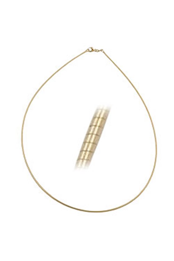 CHAIN TONDA ROUND 45CM 9KT GOLD