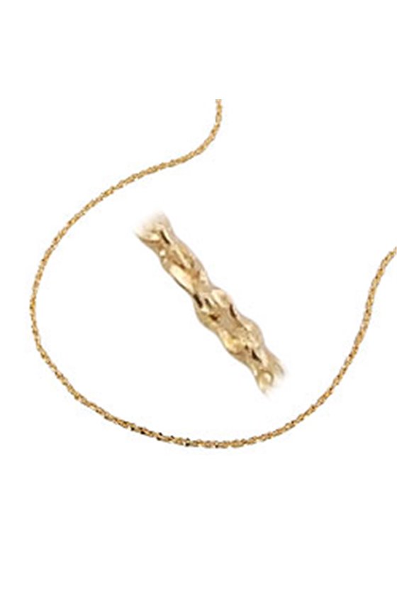 THIN FANCY CHAIN 42CM 14KT GOLD