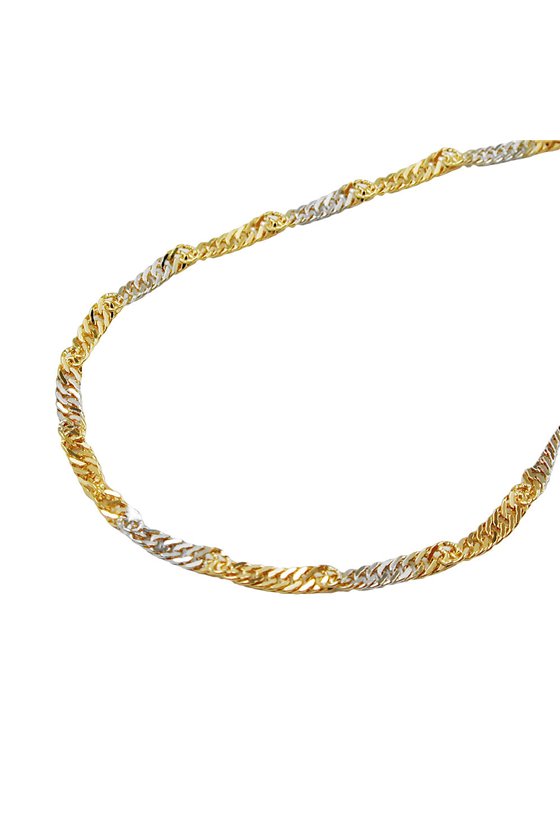 BRACELET SINGAPORE 19CM CHAIN 14K GOLD