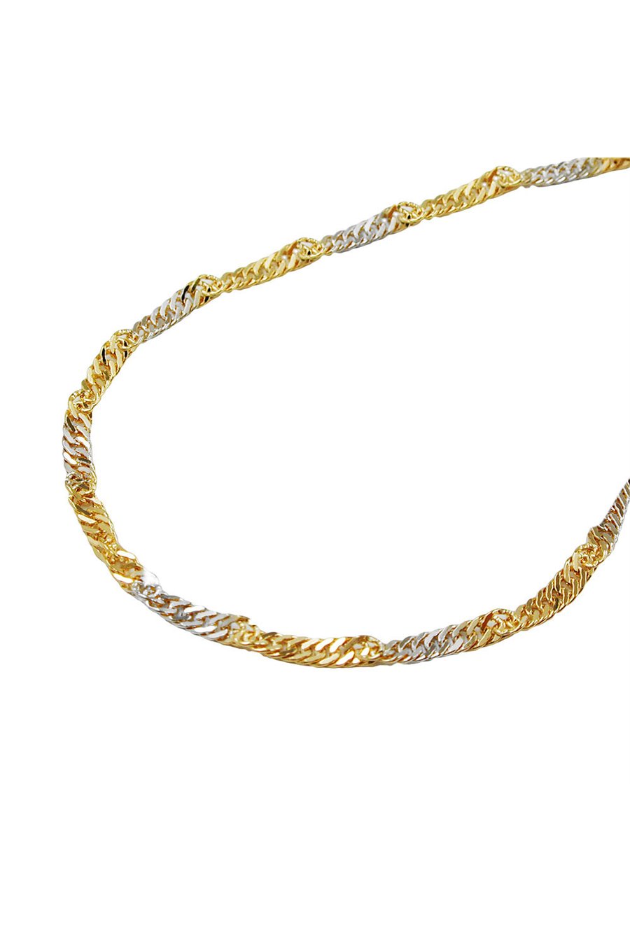 BRACELET SINGAPORE 19CM CHAIN 14K GOLD
