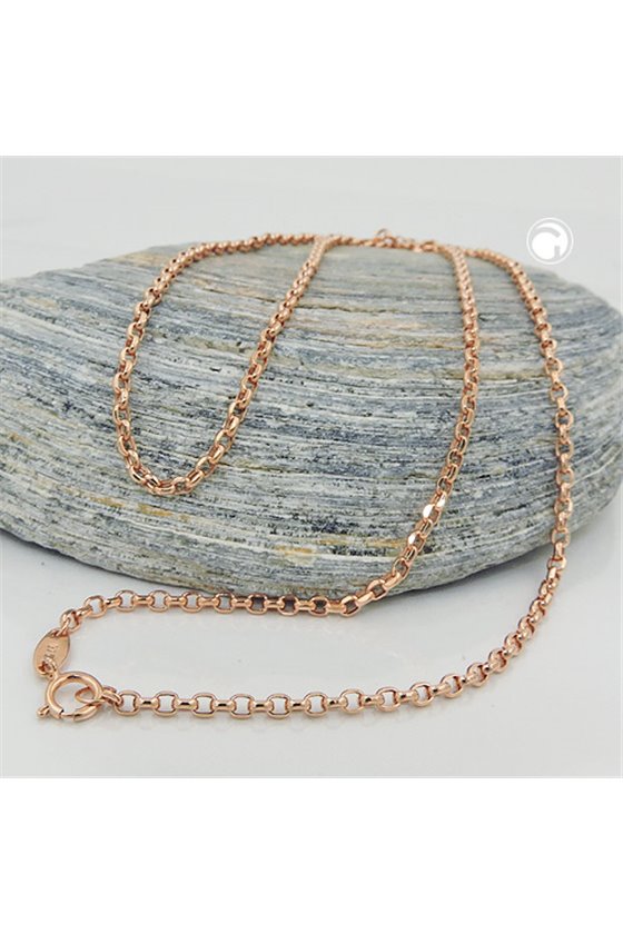 NECKLACE ANCHOR CHAIN 45CM 9K REDGOLD