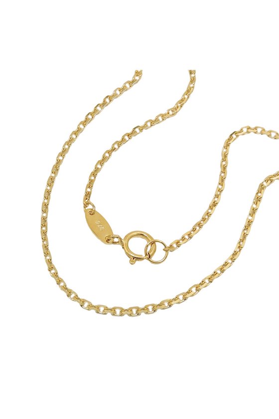 NECKLACE ANCHOR CHAIN 45CM 9K GOLD