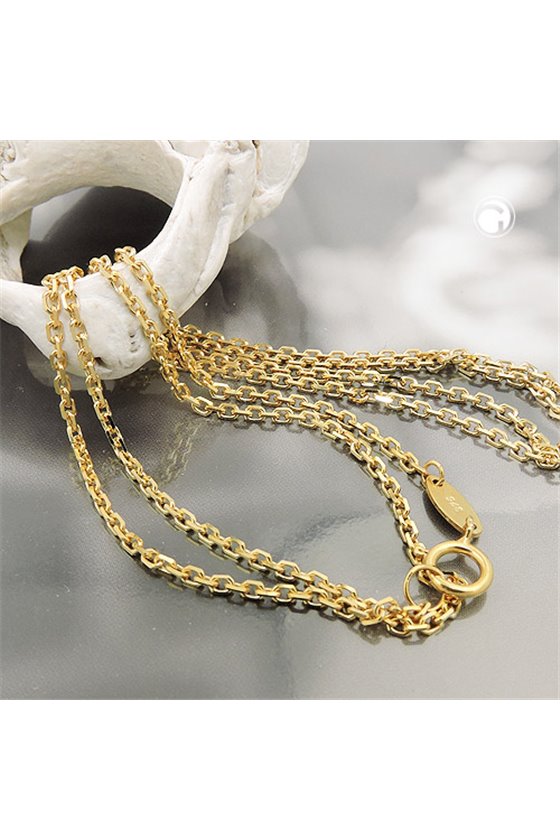 NECKLACE ANCHOR CHAIN 45CM 9K GOLD