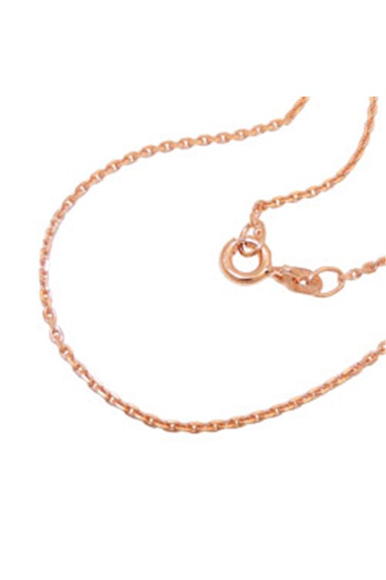 CHAIN 45CM ANCHOR ROUND 14K REDGOLD