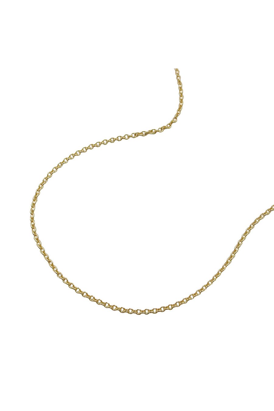 CHAIN THIN ANCHOR 0.7MM 50CM 9K GOLD