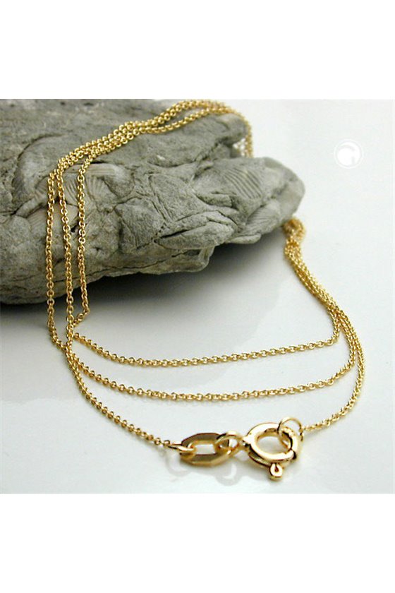 CHAIN THIN ANCHOR 0.7MM 50CM 9K GOLD