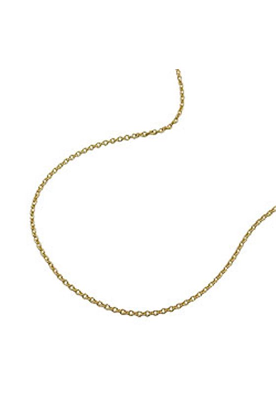 CHAIN THIN ANCHOR 0.7MM 50CM 9K GOLD