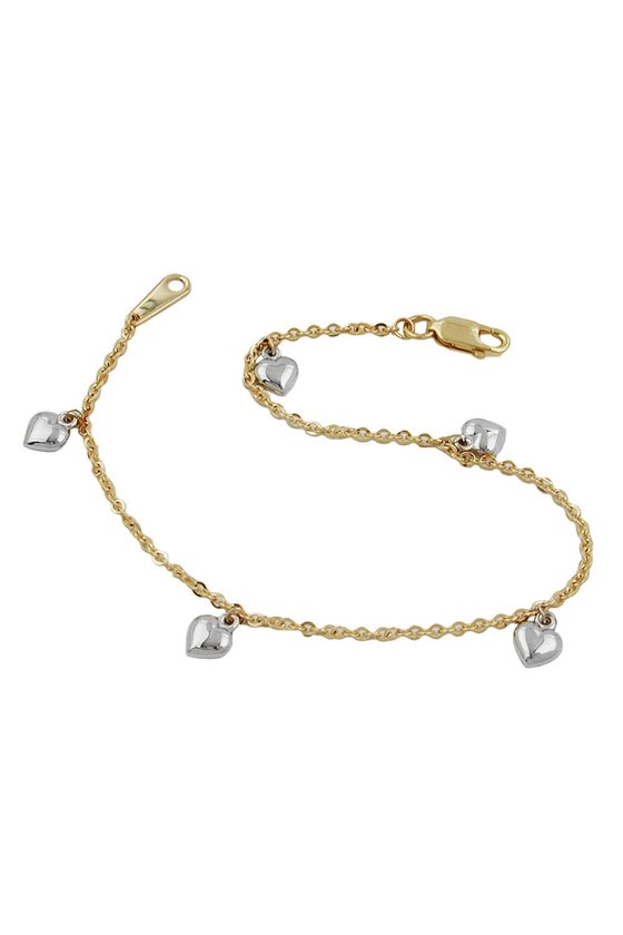 BRACELET THIN ANCHOR CHAIN 9K GOLD