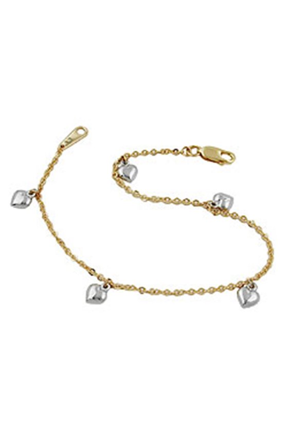 BRACELET THIN ANCHOR CHAIN 9K GOLD