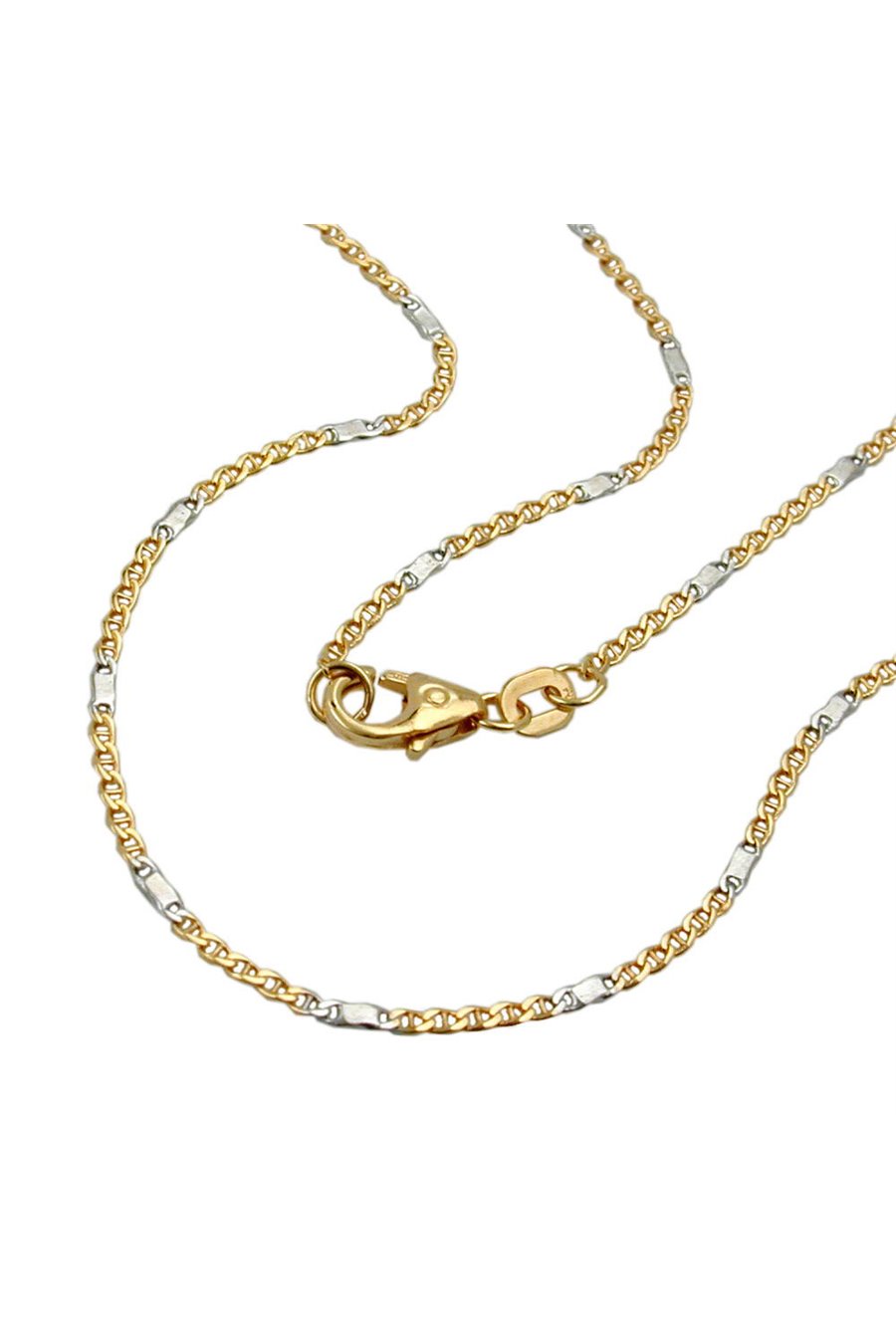 BRACELET 19CM MARINER CHAIN 14K GOLD
