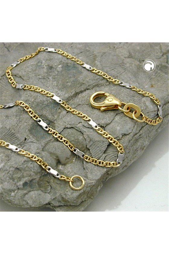 BRACELET 19CM MARINER CHAIN 14K GOLD