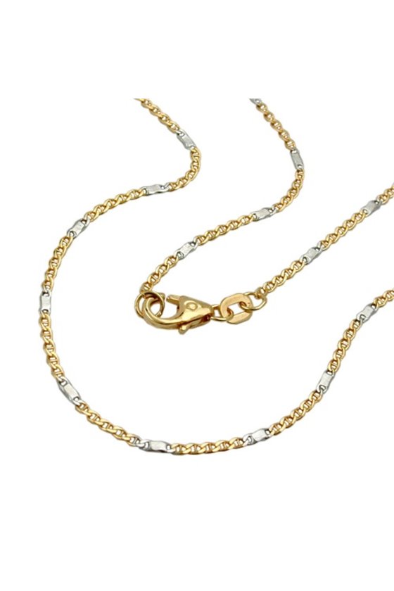 BRACELET 19CM MARINER CHAIN 14K GOLD