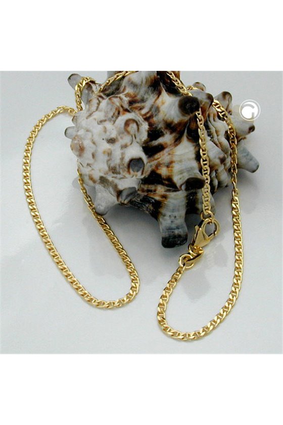 NECKLACE THIN MARINER CHAIN 45CM 9K GOLD