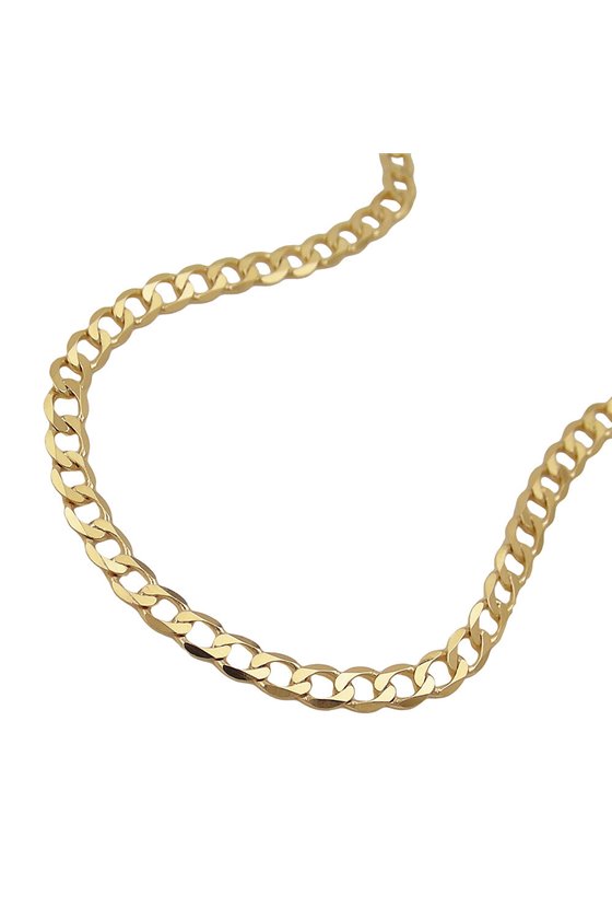 BRACELET 19CM OPEN CURB 14K GOLD