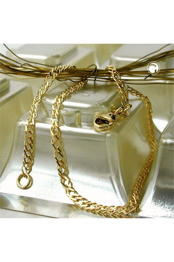 BRACELET 19CM MARINER CHAIN 9K GOLD