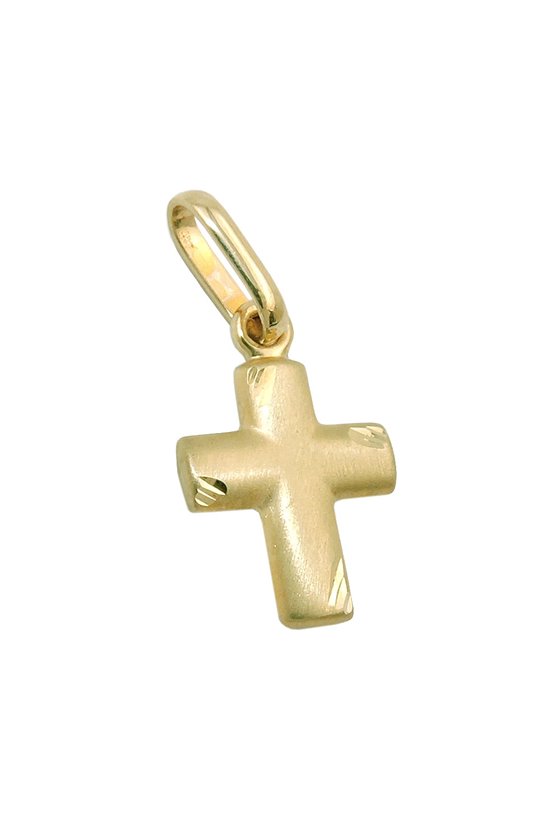 PENDANT CROSS 9K GOLD