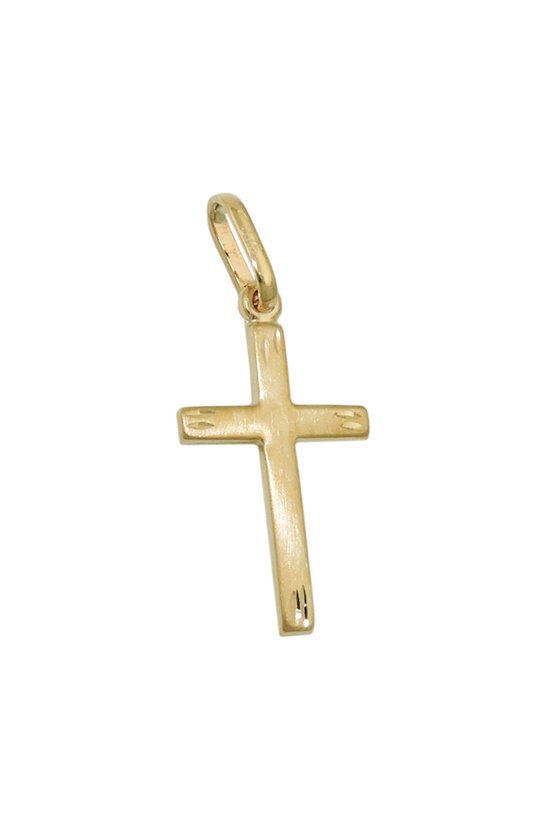 PENDANT CROSS 9K GOLD