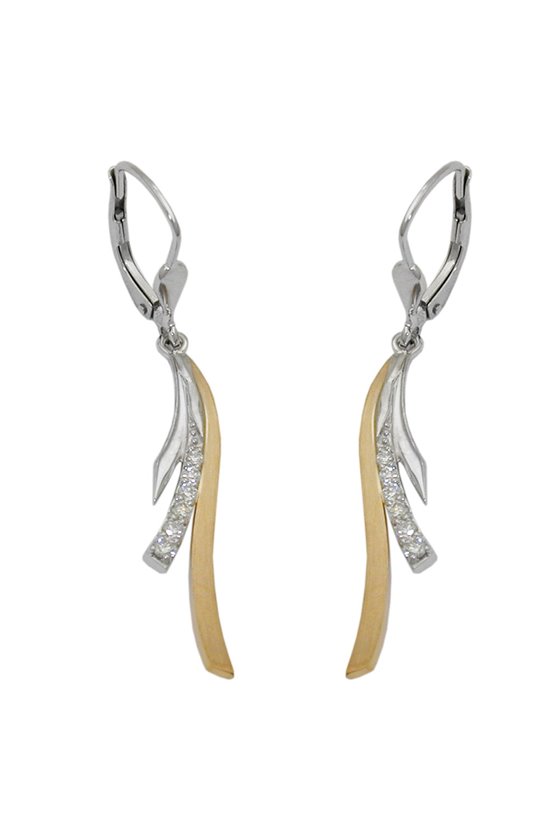 EARRING BRILLIANT-0,17K 14K GOLD
