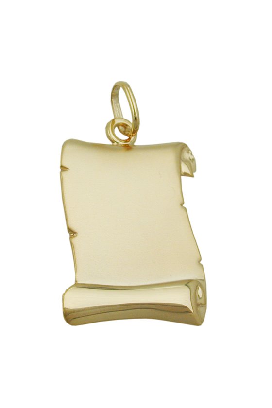 PENDANT TO BE ENGRAVED 9K GOLD