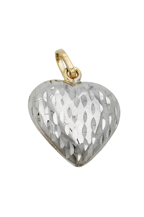 PENDANT HEART 9K GOLD
