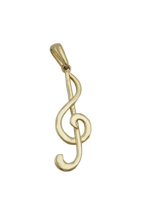 PENDANT CLEF 9K GOLD
