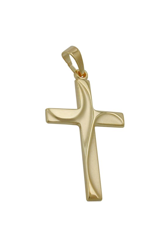 PENDANT CROSS 9K GOLD