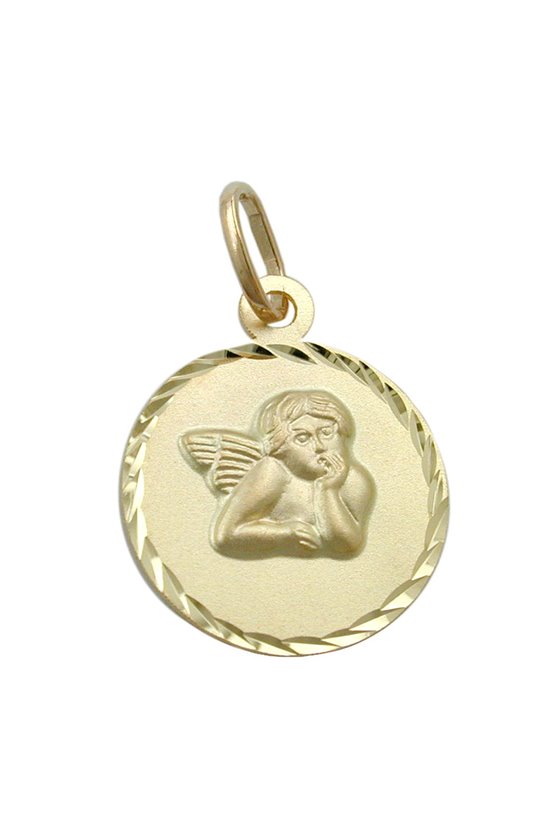 PENDANT ANGEL 9K GOLD