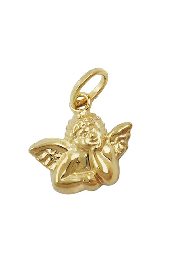 PENDANT SMALL ANGEL 9K GOLD