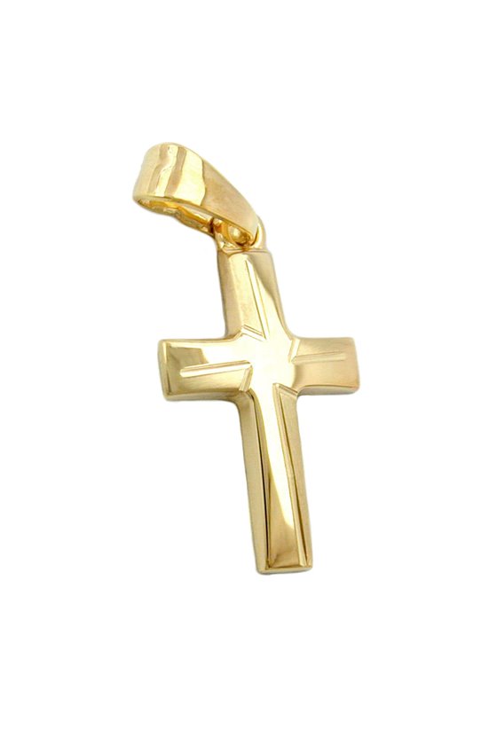 PENDANT CROSS 9K GOLD