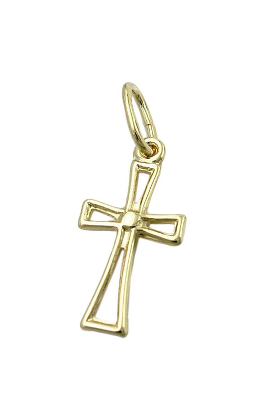 PENDANT SMALL CROSS 8K GOLD