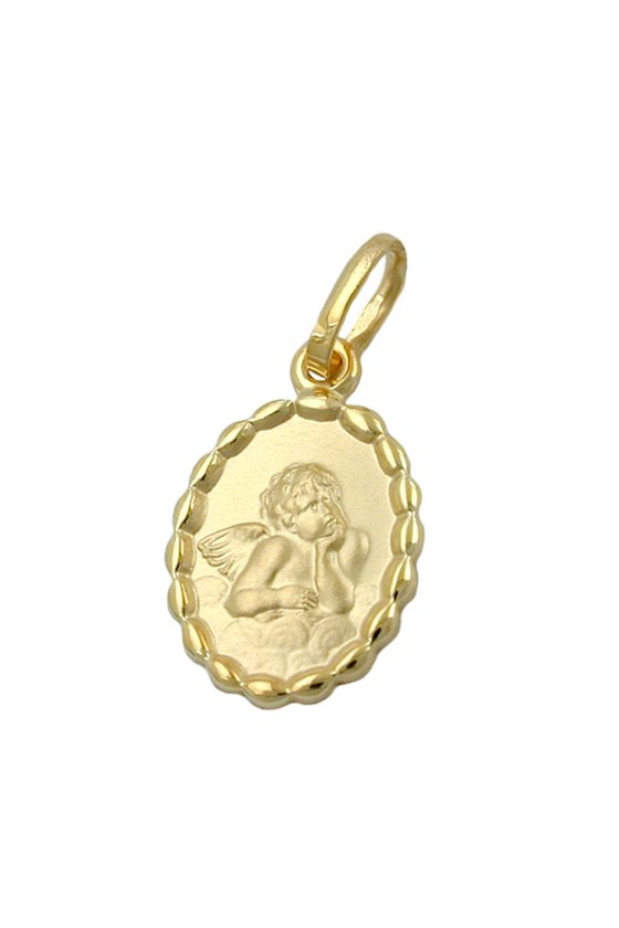 PENDANT BABY'S CHRISTENING 9K GOLD