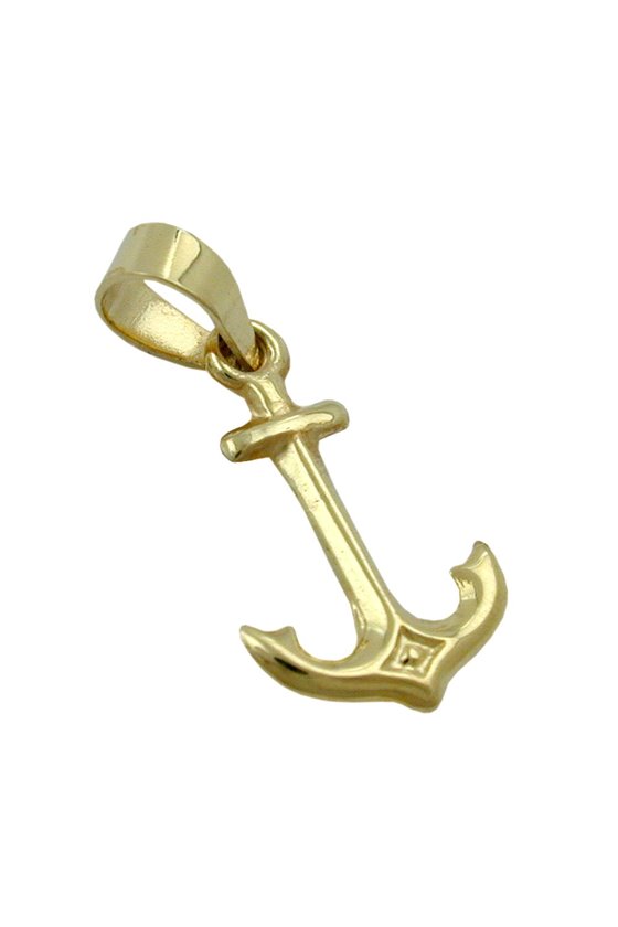 PENDANT ANCHOR 9K GOLD