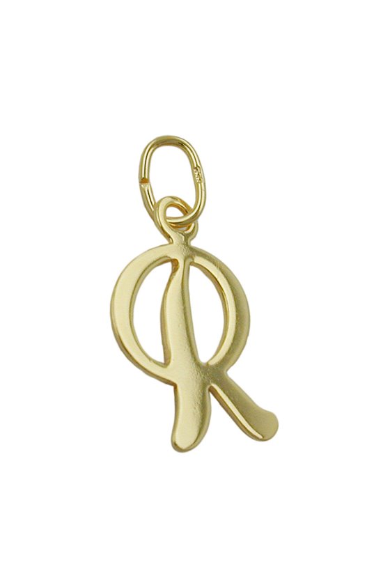 PENDANT LETTER R 8K GOLD