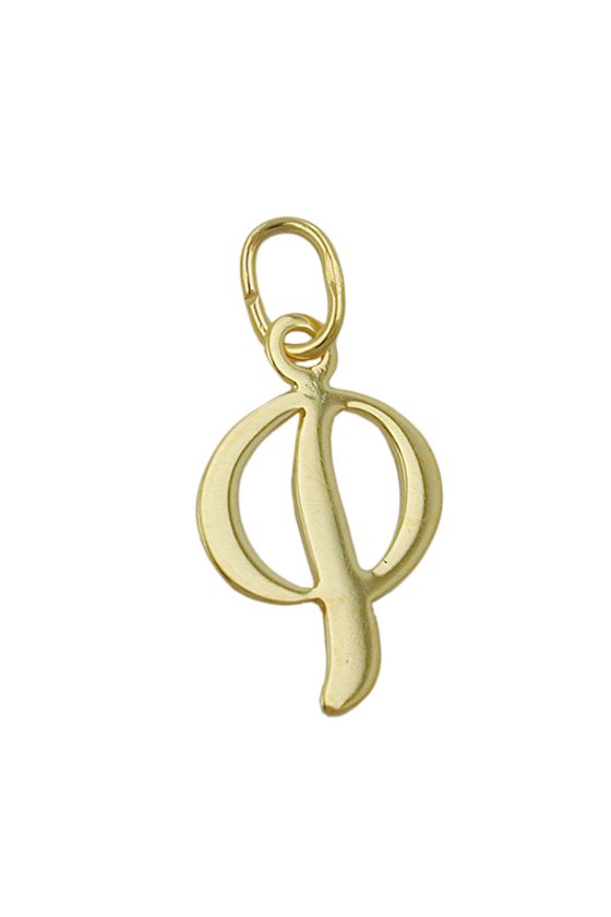 PENDANT LETTER P 8K GOLD